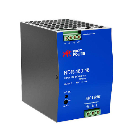 Блок питания NDR NDR-480-48 Блок питания NDR NDR-480-48