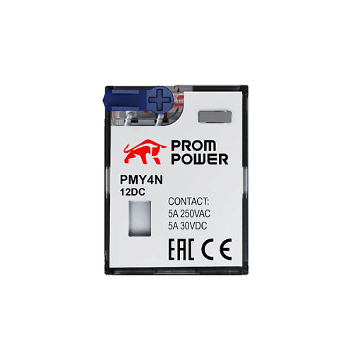 Миниатюрное реле PMY4N DC12 Миниатюрное реле PMY4N DC12