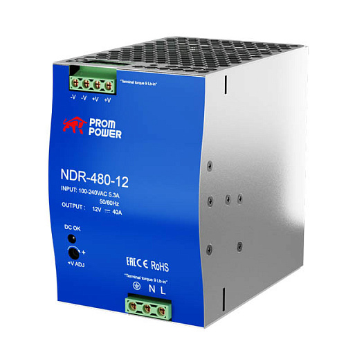Блок питания NDR NDR-480-12 Блок питания NDR NDR-480-12