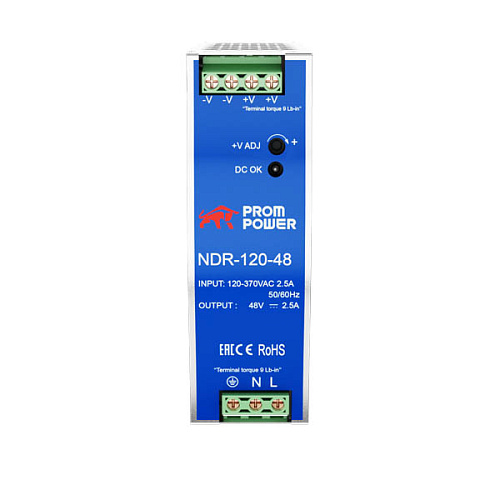 Блок питания NDR NDR-120-48 Блок питания NDR NDR-120-48