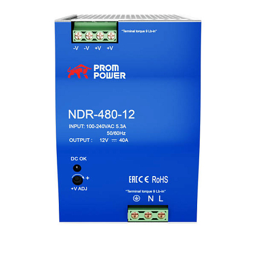 Блок питания NDR NDR-480-12 Блок питания NDR NDR-480-12