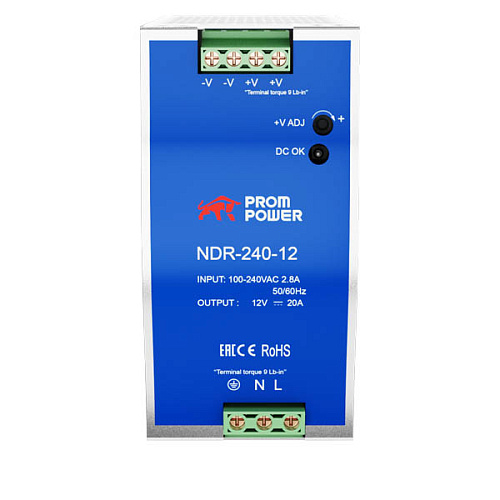 Блок питания NDR NDR-240-12 Блок питания NDR NDR-240-12