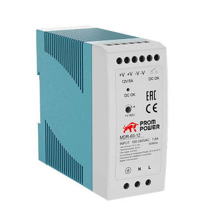 Блок питания MDR MDR-60-12 Блок питания MDR MDR-60-12