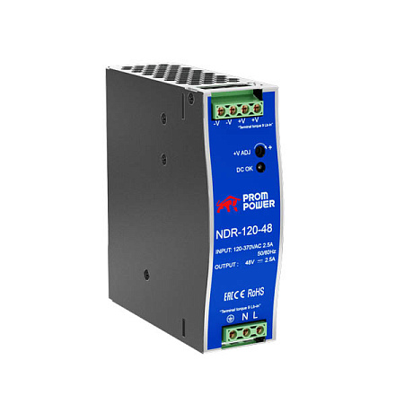 Блок питания NDR NDR-120-48 Блок питания NDR NDR-120-48