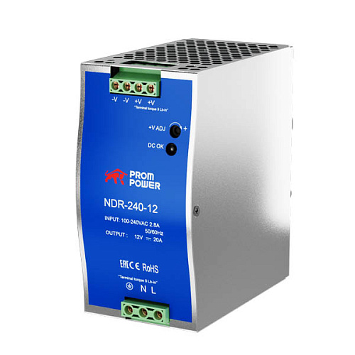 Блок питания NDR NDR-240-12 Блок питания NDR NDR-240-12