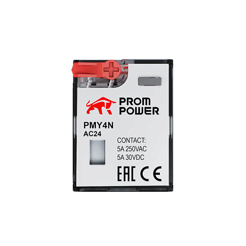 Миниатюрное реле PMY4N AC24 Миниатюрное реле PMY4N AC24