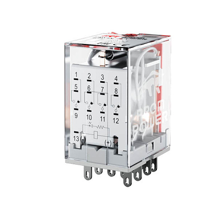 Миниатюрное реле PMY4N AC24 Миниатюрное реле PMY4N AC24